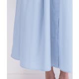 サッシュリボンベルト付きフレアシャツワンピース【洗濯機OK/防シワ加工】 | OPAQUE.CLIP | 詳細画像34 