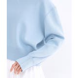 スウェットライクショートニット【洗濯機OK】 | OPAQUE.CLIP | 詳細画像18 