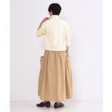 ハーフZIP刺繍ロゴニット【洗濯機OK】 | OPAQUE.CLIP | 詳細画像3 