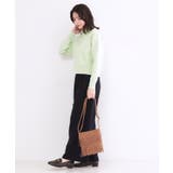 ハーフZIP刺繍ロゴニット【洗濯機OK】 | OPAQUE.CLIP | 詳細画像7 