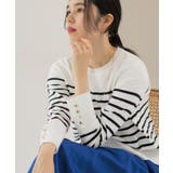 金ボタン使いリラクシーニット【洗濯機OK】 | OPAQUE.CLIP | 詳細画像4 