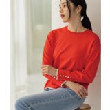 金ボタン使いリラクシーニット【洗濯機OK】 | OPAQUE.CLIP | 詳細画像17 