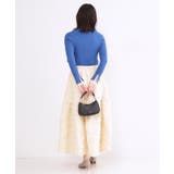 ふくれジャカードティアードスカート【洗濯機OK】 | OPAQUE.CLIP | 詳細画像3 