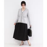 シャンブレータフタタックフレアスカート【洗濯機OK】 | OPAQUE.CLIP | 詳細画像11 