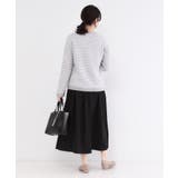 シャンブレータフタタックフレアスカート【洗濯機OK】 | OPAQUE.CLIP | 詳細画像12 