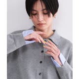 ポロ衿シャツドッキングニット【洗濯機OK】 | OPAQUE.CLIP | 詳細画像30