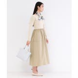 リブニットドッキングワンピース【洗濯機OK】 | OPAQUE.CLIP | 詳細画像3 