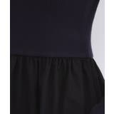 リブニットドッキングワンピース【洗濯機OK】 | OPAQUE.CLIP | 詳細画像14 