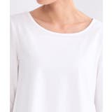 裾レースカットソー【洗濯機OK】 | OPAQUE.CLIP | 詳細画像8 