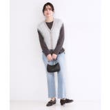 フリンジニットベスト【洗濯機OK】 | OPAQUE.CLIP | 詳細画像7 