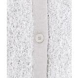 フリンジニットベスト【洗濯機OK】 | OPAQUE.CLIP | 詳細画像9 