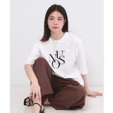 リラクシーロゴプリントTシャツ【洗濯機OK】 | OPAQUE.CLIP | 詳細画像2 