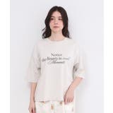 リラクシーロゴプリントTシャツ【洗濯機OK】 | OPAQUE.CLIP | 詳細画像9 