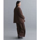 【es】ダブルブレストテーラードジャケット/セットアップ対応可【洗える】 | OPAQUE.CLIP | 詳細画像5