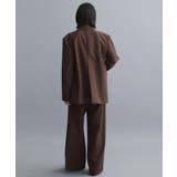 【es】ダブルブレストテーラードジャケット/セットアップ対応可【洗える】 | OPAQUE.CLIP | 詳細画像6