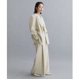 【es】ダブルブレストテーラードジャケット/セットアップ対応可【洗える】 | OPAQUE.CLIP | 詳細画像13