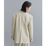 【es】ダブルブレストテーラードジャケット/セットアップ対応可【洗える】 | OPAQUE.CLIP | 詳細画像17