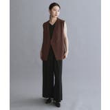 【es】ダブルブレストノーカラージレ/セットアップ対応可【洗える】 | OPAQUE.CLIP | 詳細画像6 