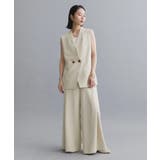 【es】ダブルブレストノーカラージレ/セットアップ対応可【洗える】 | OPAQUE.CLIP | 詳細画像10 