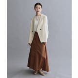 【es】ダブルブレストノーカラージレ/セットアップ対応可【洗える】 | OPAQUE.CLIP | 詳細画像13 