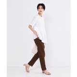 ハイストレッチスティックパンツ【洗濯機OK/透け防止/接触冷感】 | OPAQUE.CLIP | 詳細画像12 