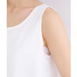 裾レースタンクトップ【洗濯機OK】 | OPAQUE.CLIP | 詳細画像12