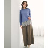 裾レースタンクトップ【洗濯機OK】 | OPAQUE.CLIP | 詳細画像6