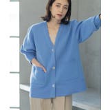 Vネックミドルニットカーディガン【洗濯機OK】 | OPAQUE.CLIP | 詳細画像14