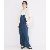 デニムサロペット【洗濯機ＯＫ】 | OPAQUE.CLIP | 詳細画像6 