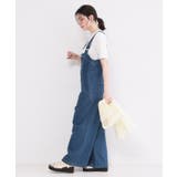 デニムサロペット【洗濯機ＯＫ】 | OPAQUE.CLIP | 詳細画像7 