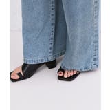 デニムサロペット【洗濯機ＯＫ】 | OPAQUE.CLIP | 詳細画像16 