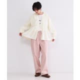 ブラウス風Vネックカーディガン【洗濯機OK】 | OPAQUE.CLIP | 詳細画像24