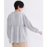 ブラウス風Vネックカーディガン【洗濯機OK】 | OPAQUE.CLIP | 詳細画像38