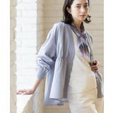 ブラウス風Vネックカーディガン【洗濯機OK】 | OPAQUE.CLIP | 詳細画像18