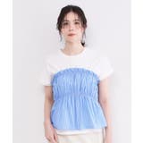 ビスチェドッキングTシャツ【洗濯機OK】 | OPAQUE.CLIP | 詳細画像13