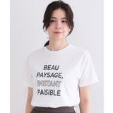 ロゴプリント刺繍アソートTシャツ【洗濯機OK】 | OPAQUE.CLIP | 詳細画像1