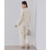 《通勤 セレモニー セットアップ対応》Vネックジャケット | OPAQUE.CLIP | 詳細画像13 