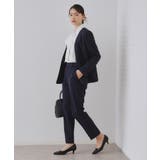 《通勤 セレモニー セットアップ対応》Vネックジャケット | OPAQUE.CLIP | 詳細画像17 