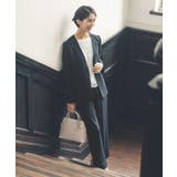 《通勤 セレモニー セットアップ対応》Vネックジャケット | OPAQUE.CLIP | 詳細画像2 