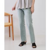 ストレッチセミフレアデニム【洗濯機洗い可】《SS-LLサイズ》 | OPAQUE.CLIP | 詳細画像41 