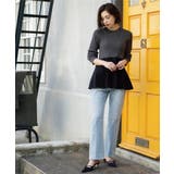 ストレッチセミフレアデニム【洗濯機洗い可】《SS-LLサイズ》 | OPAQUE.CLIP | 詳細画像24 