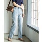 ストレッチセミフレアデニム【洗濯機洗い可】《SS-LLサイズ》 | OPAQUE.CLIP | 詳細画像17 