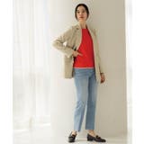 ストレッチセミフレアデニム【洗濯機洗い可】《SS-LLサイズ》 | OPAQUE.CLIP | 詳細画像2 