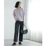 ストレッチバギーデニム【洗濯機洗い可】《SS~LL》 | OPAQUE.CLIP | 詳細画像25