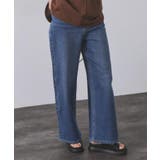 ストレッチバギーデニム【洗濯機洗い可】《SS~LL》 | OPAQUE.CLIP | 詳細画像56