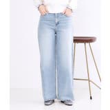 ストレッチバギーデニム【洗濯機洗い可】《SS~LL》 | OPAQUE.CLIP | 詳細画像44