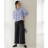 ストレッチバギーデニム【洗濯機洗い可】《SS~LL》 | OPAQUE.CLIP | 詳細画像2