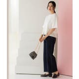 ストレッチバギーデニム【洗濯機洗い可】《SS~LL》 | OPAQUE.CLIP | 詳細画像6