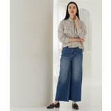 ストレッチバギーデニム【洗濯機洗い可】《SS~LL》 | OPAQUE.CLIP | 詳細画像13