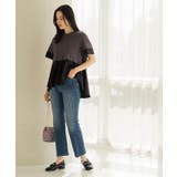 ストレッチバギーデニム【洗濯機洗い可】《SS~LL》 | OPAQUE.CLIP | 詳細画像76